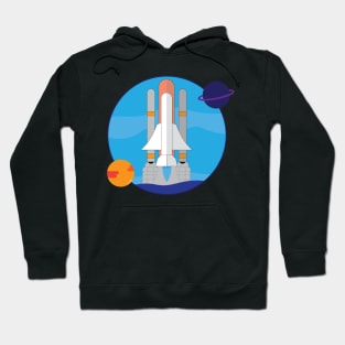 Vintage Spacecraft Hoodie